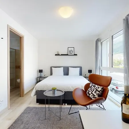 公寓 Furnished Studio #107 - Swiss Resort Aigle